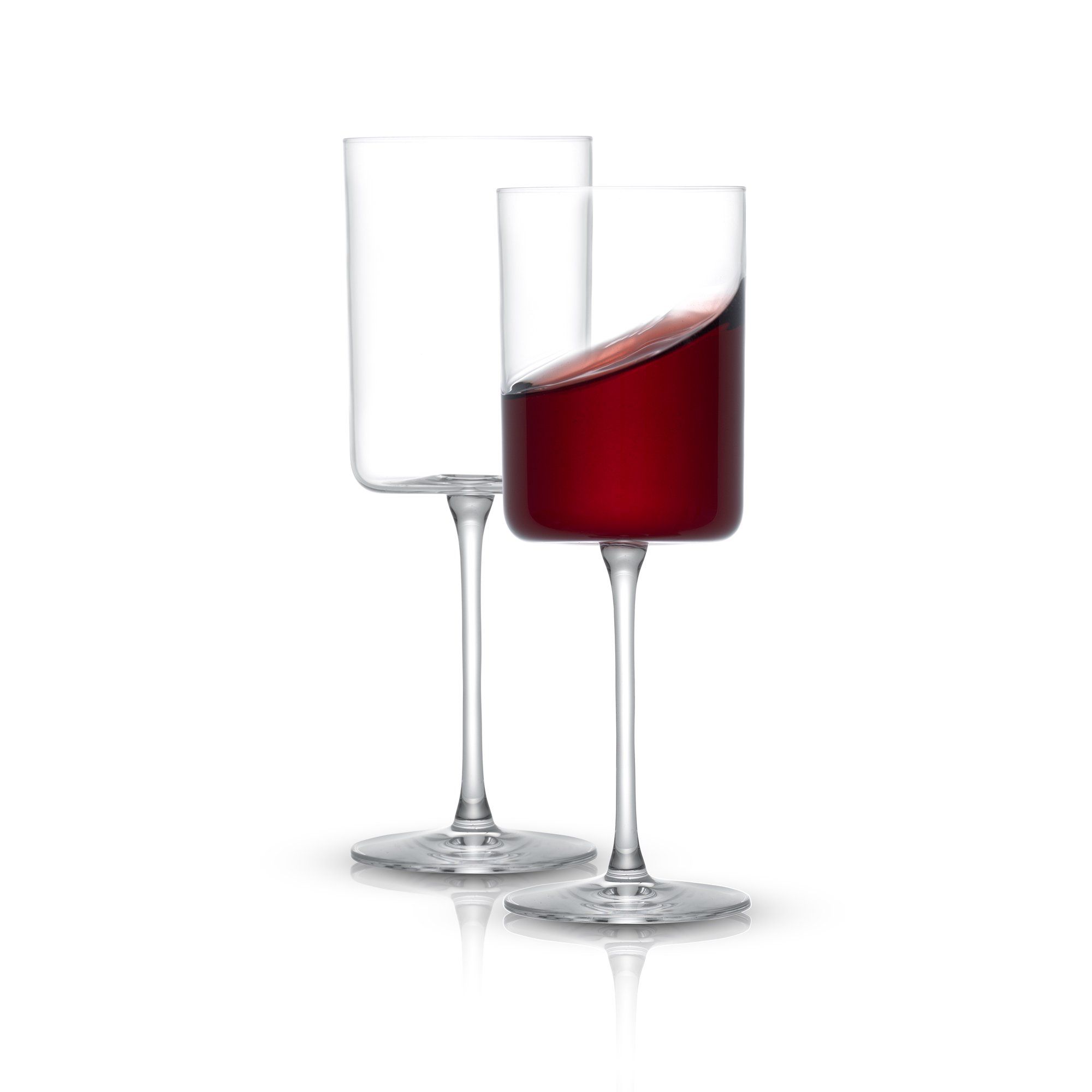 JoyJolt Claire Red Wine Glasses, 14 Oz Set of 2 | Walmart (US)