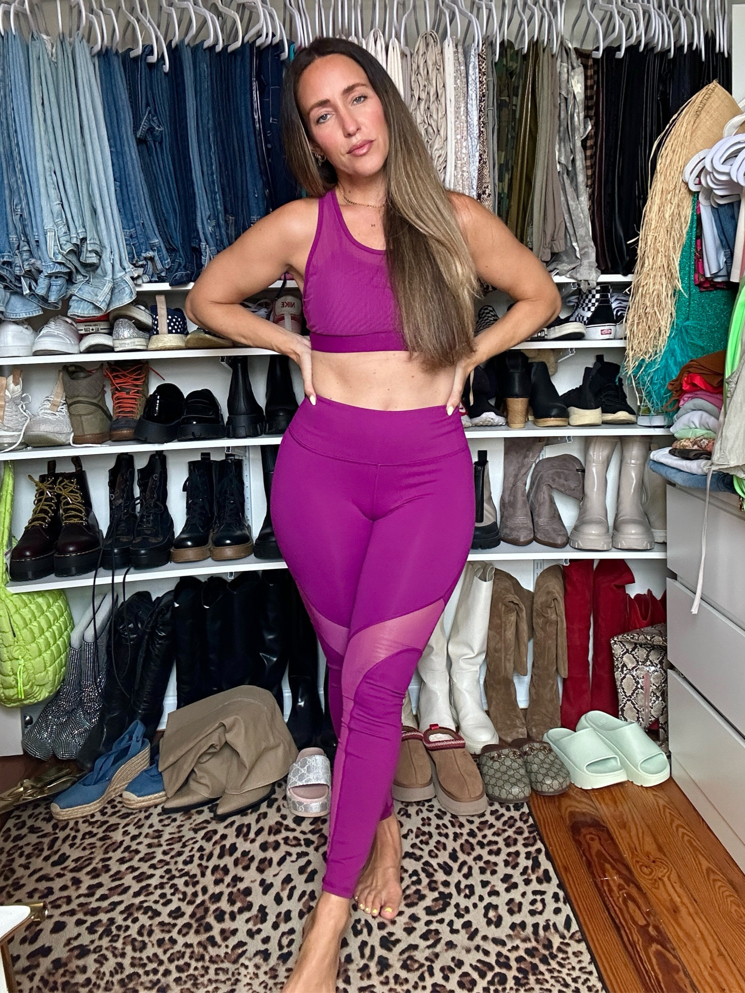 Wearing size medium in both

#LTKFitness #LTKMidsize