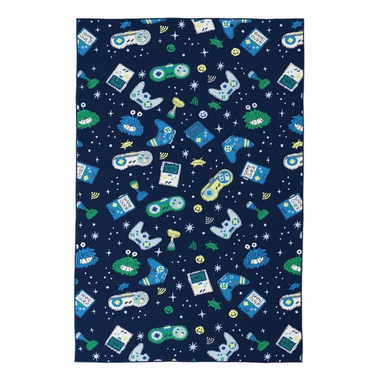 Mainstays Kids Tufted Gamer Area Rug, 4' x 6' | Walmart (US)