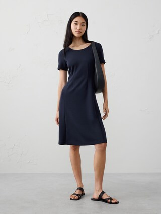 Soft Touch Knee-Length Dress | Banana Republic Factory