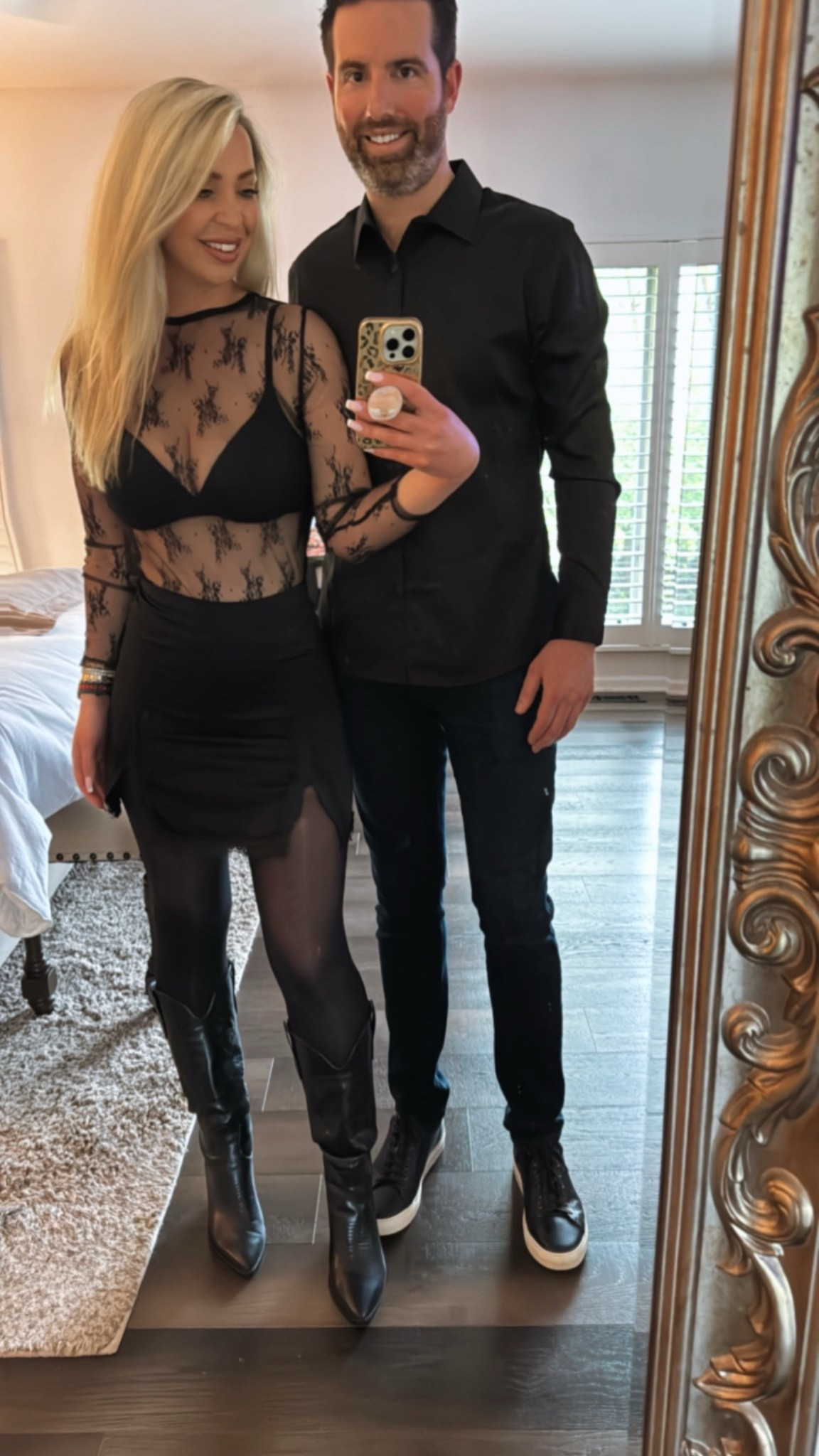 Teddy Swims concert fit!! Obsessed with the whole outfit. The lace top and bralette are sexy and chic. But the boots got me through and are sooooo comfortable!! I also wore them in Nashville last year for hours and hours a day/night!

#LTKStyleTip #LTKSaleAlert #LTKSeasonal