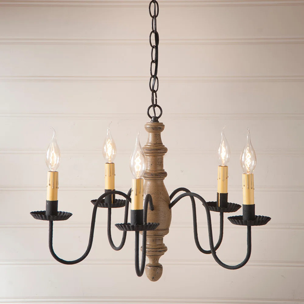 Vincent 5 - Light Dimmable Classic / Traditional Chandelier | Wayfair North America