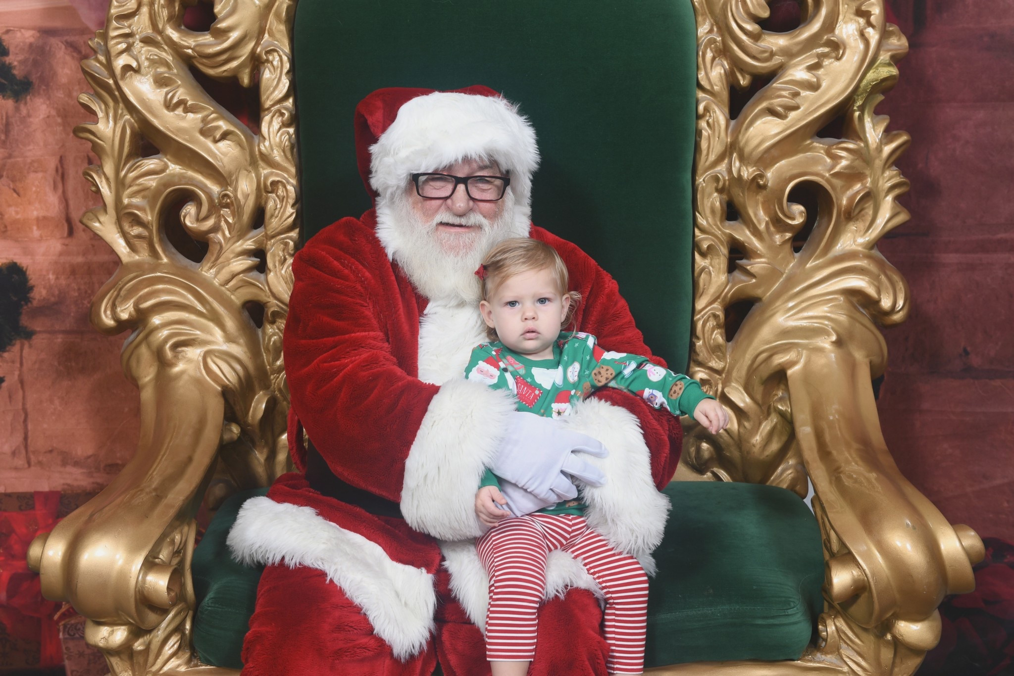 Not crazy about Santa, but at least she looked cute!!! 

Kids Christmas, baby Christmas outfit, visit with Santa, casual Christmas, Santa sweater 

#LTKKids #LTKHoliday #LTKBaby