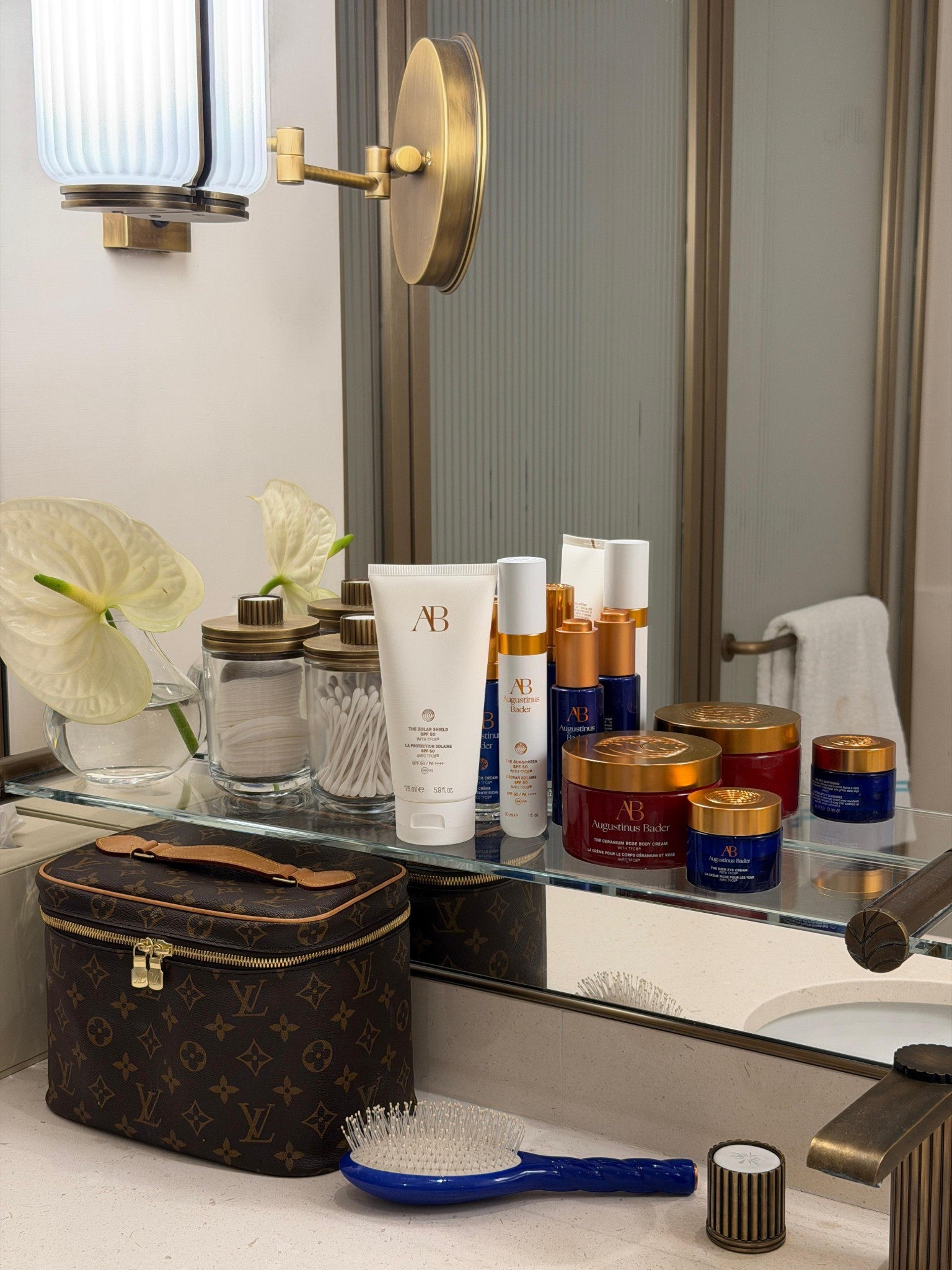 Skincare lineup 💙

My hairbrush is Augustinus Bader x La Bonne Brosse 

#LTKspring #LTKbeauty #LTKuk