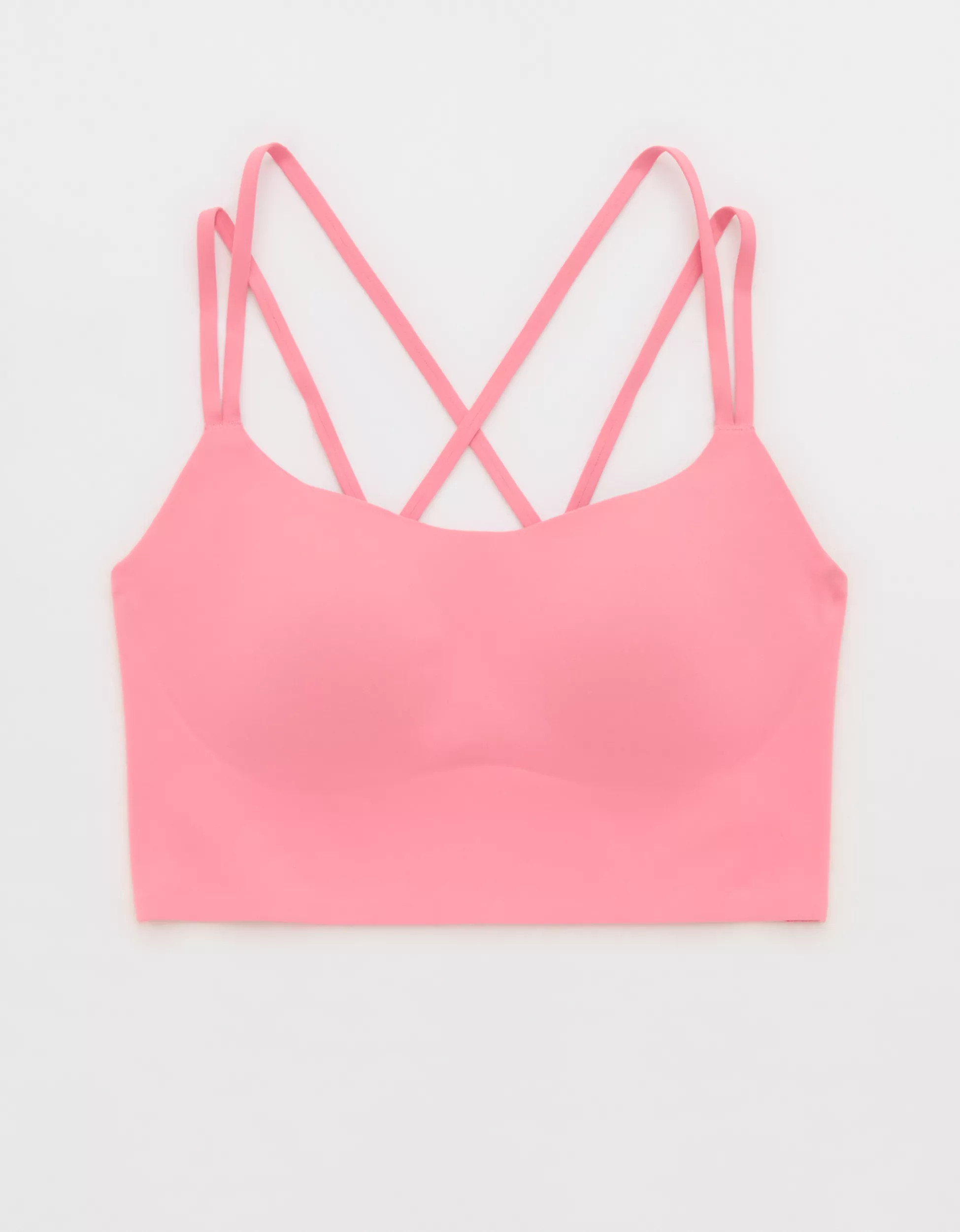 OFFLINE By Aerie Real Me Hold Up! Strappy Sports Bra | Aerie