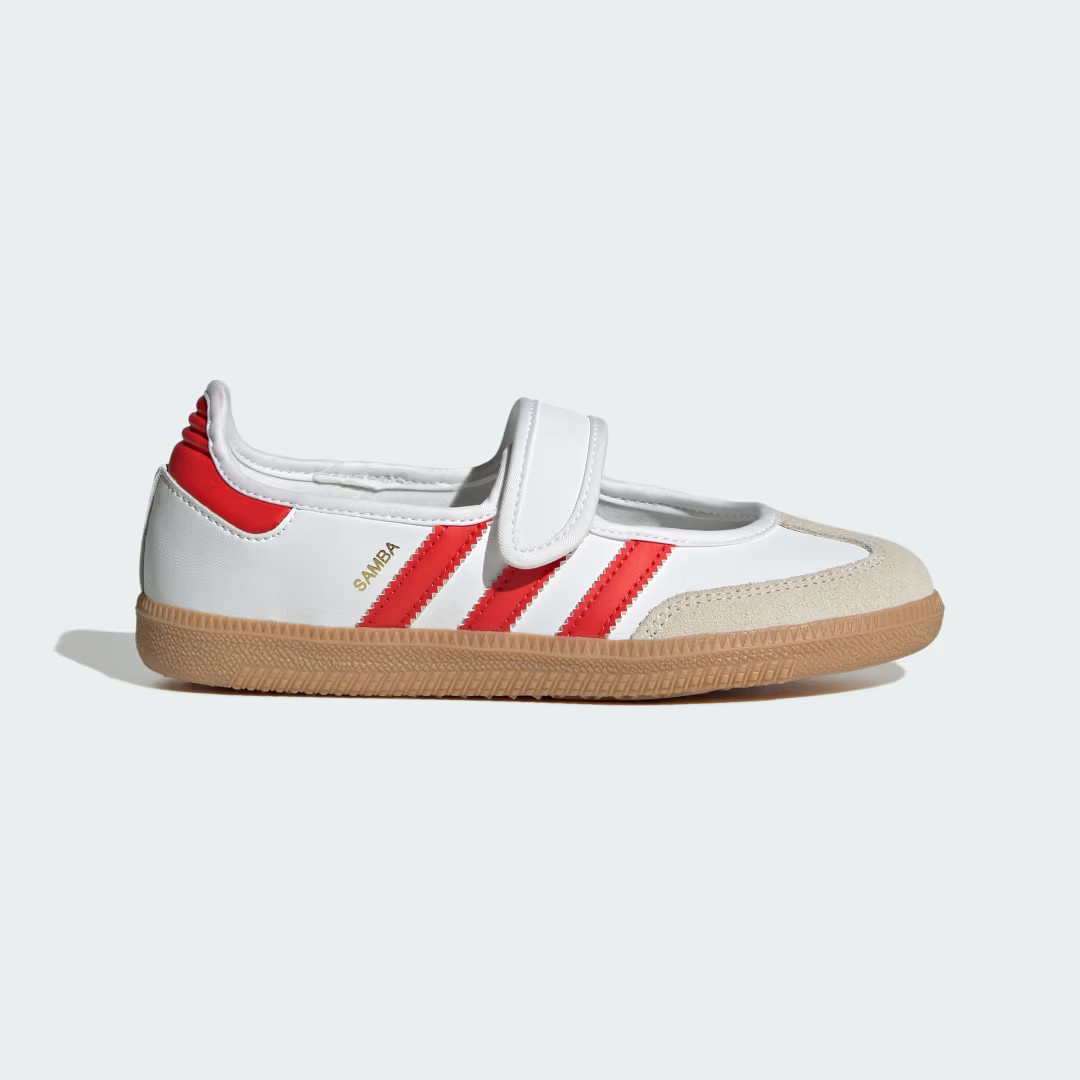 adidas Samba Jane Shoes Kids Cloud White 5.5 Kids | adidas (US)