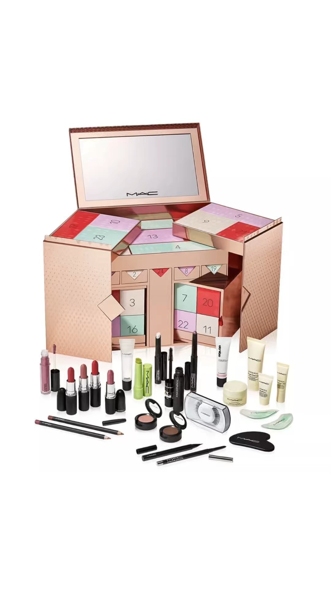 24 Mystery Must Haves Limited-Edition Advent Calendar decked out with 24 full-size and mini surprises to unbox daily. 

Gifts With Purchase: 
CHOOSE YOUR DELUXE TRAVEL SIZED FRAGRANCE FOR $37 WITH ANY BEAUTY PURCHASE!
Purchase your choice of a deluxe travel size fragrance or $37 with any Beauty Purchase.  Choices include: • YSL Libre 0.33 oz.  • Prada Paradoxe 0.33 oz.  • YSL MYSLF 0.33 oz.  • Prada Paradigme 0.33 oz.  • Valentino Donna Born in Roma Green Stravaganza 0.33 oz

#LTKGiftGuide #LTKHoliday #LTKBeauty