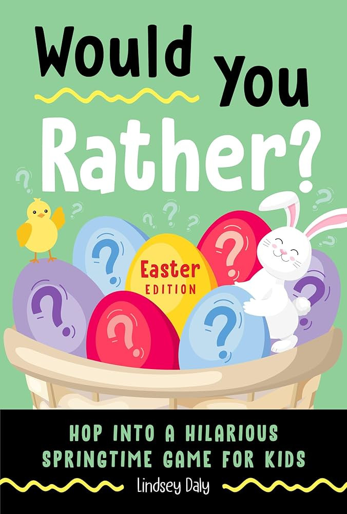 Would You Rather? Easter Edition: Hop into a Hilarious Springtime Game for Kids | Amazon (US)