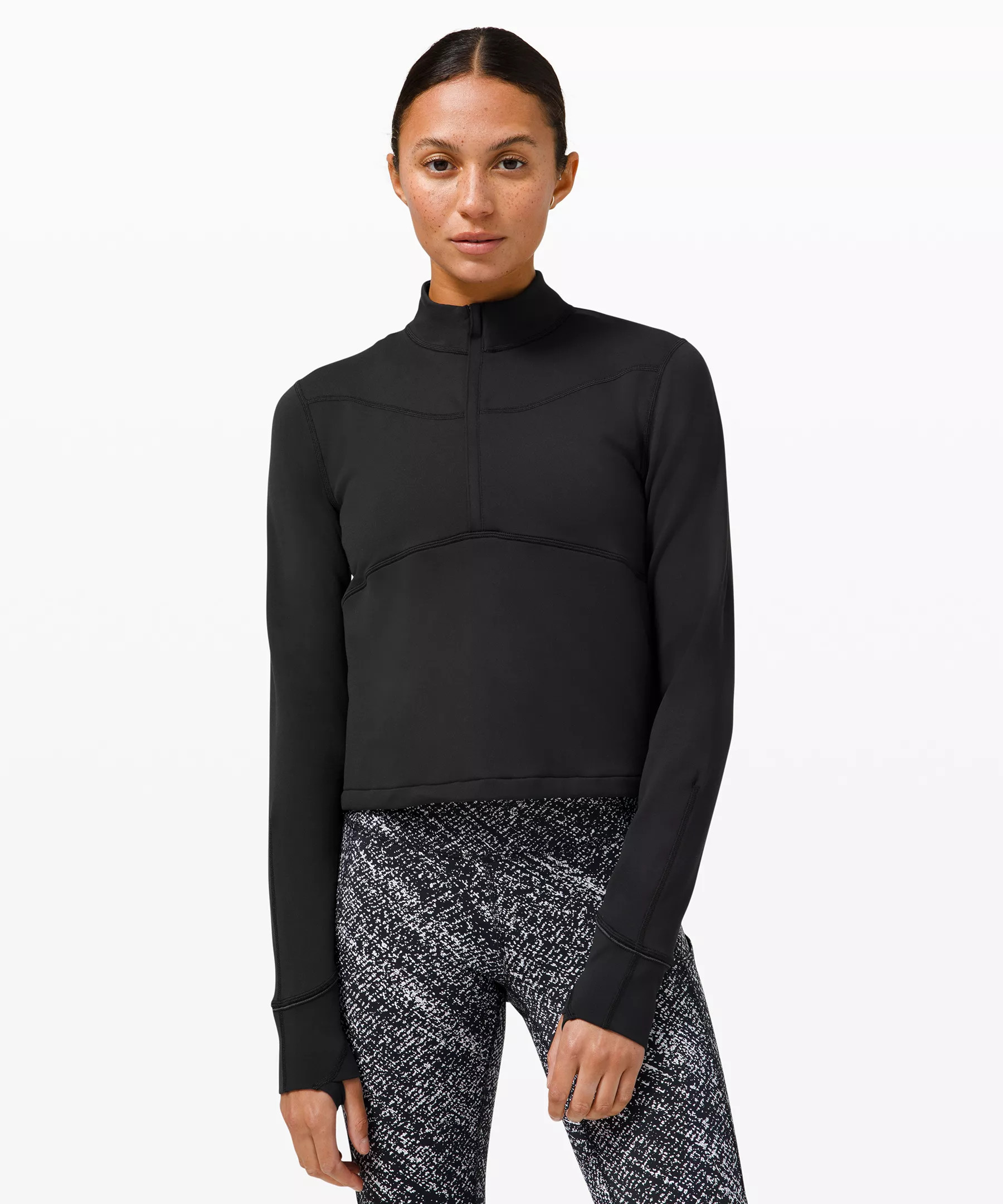 Rulu™ Running Cropped 1/2 Zip | Lululemon (US)