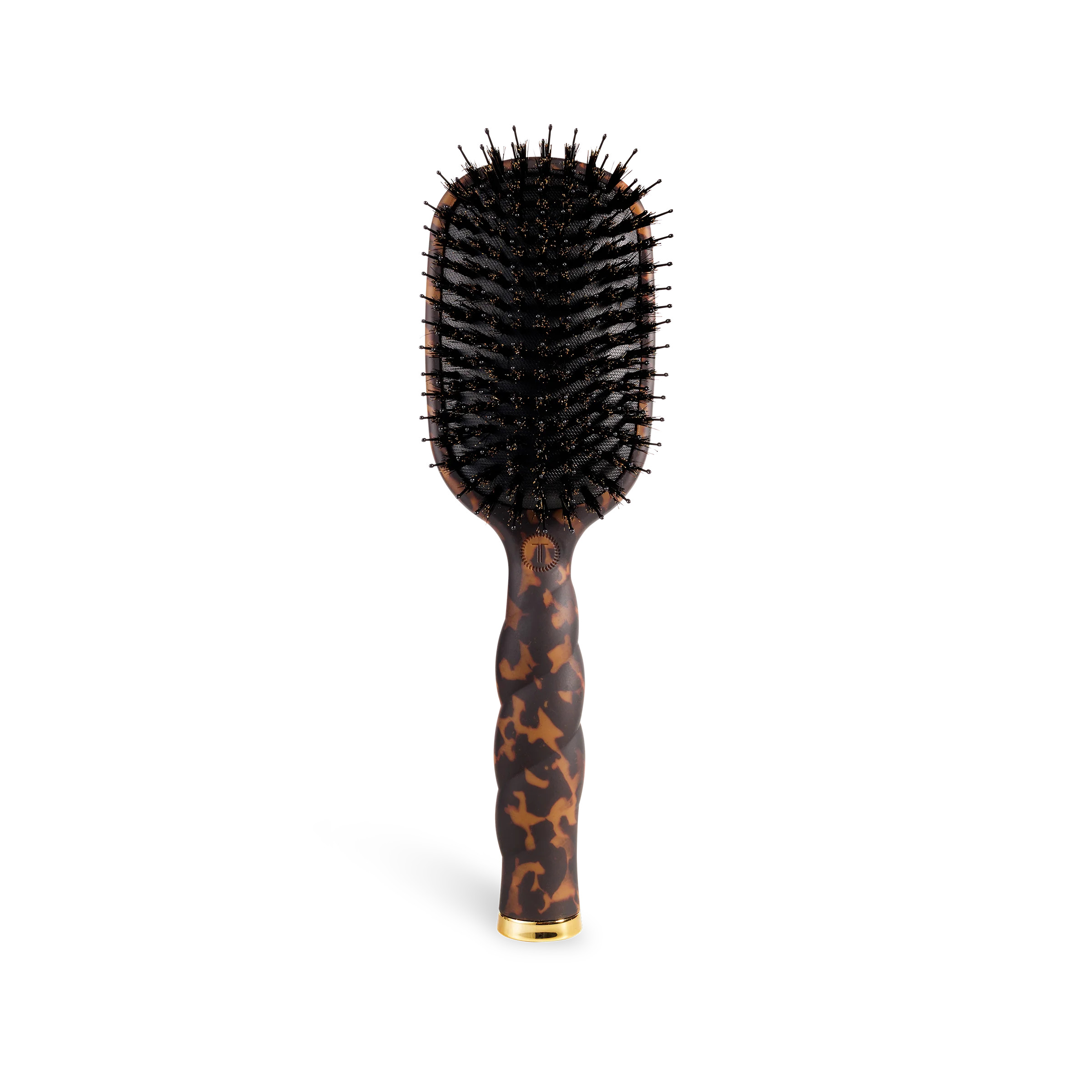 Boar Bristle Hair Brush - Tortoise | TELETIES