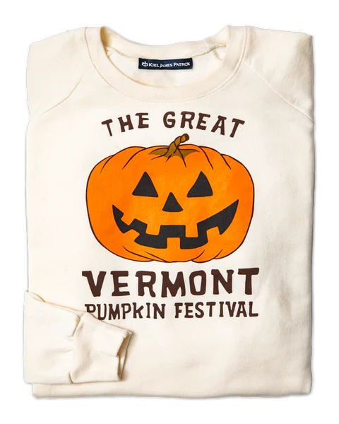 Woodstock Pumpkin Festival Sweatshirt - White | Kiel James Patrick