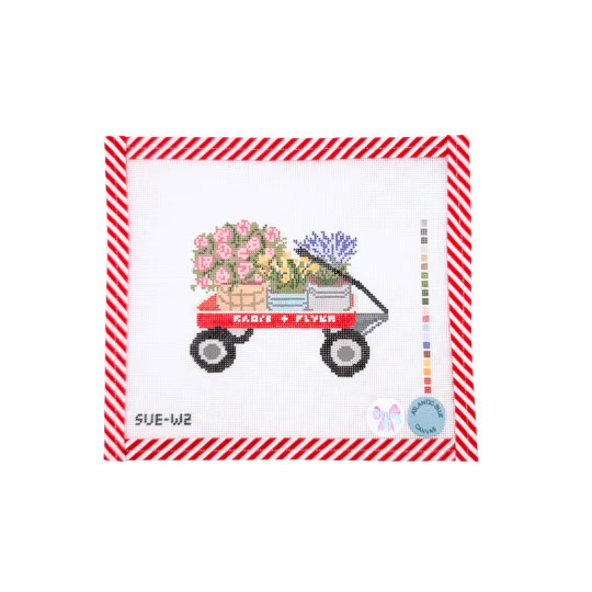 Garden Wagon | Atlantic Blue Canvas