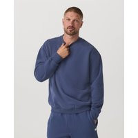 Vuori Restore Oversized Crew Neck Shirt 2.0 | French Blue | XS, Size Extra Small | Vuori Clothing (US & Canada)