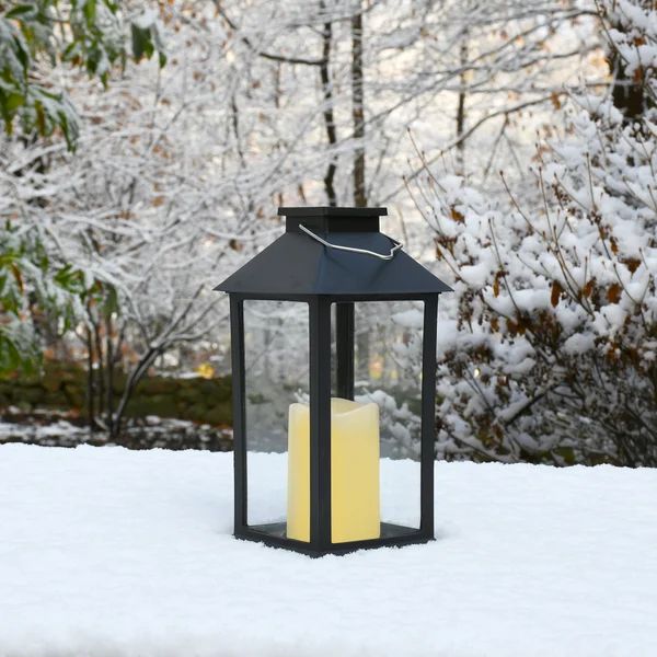 11" Solar Powered Outdoor Lantern | Wayfair North America