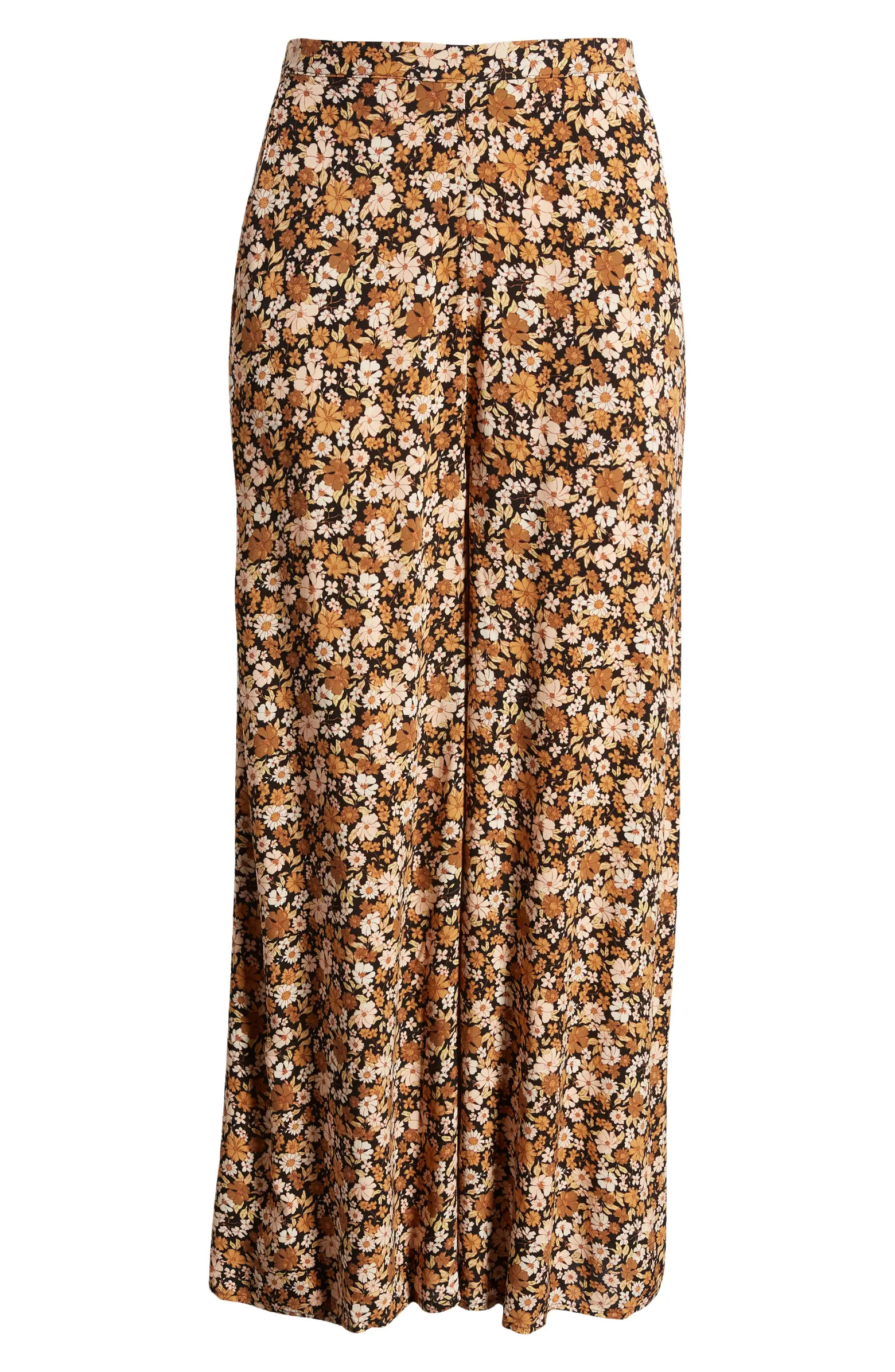 Rip Curl Sea of Dreams Floral Print Wide Leg Pants | Nordstrom | Nordstrom