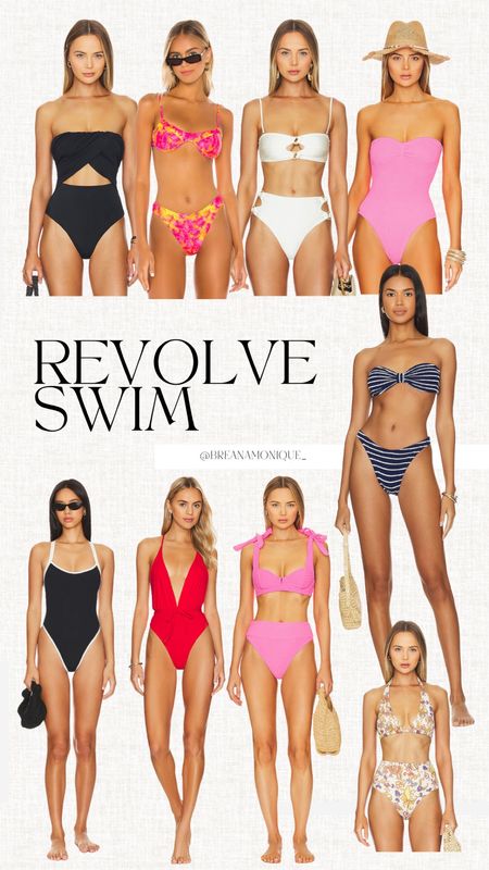 Swimsuits from revolve! Bikini, one piece, summer, spring 

#LTKswim #LTKtravel #LTKstyletip