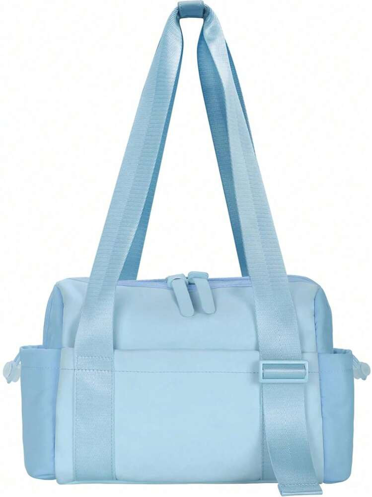 Mini Gym Bag For Women Girls Small Gym Tote Bag With Wet Compartment Waterproof Travel Duffle Bag Cute Workout Sport Bag Adjustable Strap, Zip Closure | SHEIN