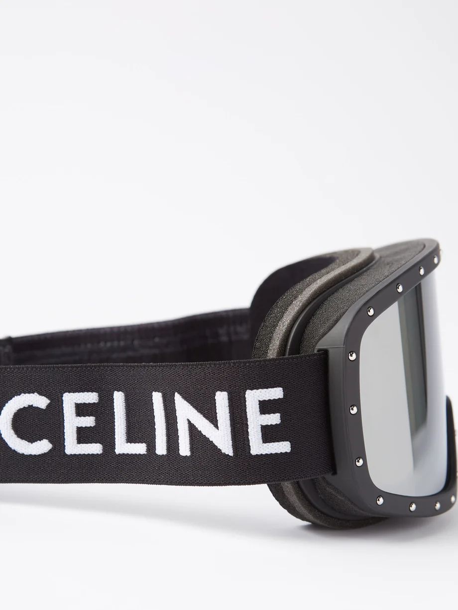Logo-jacquard ski goggles | Celine Eyewear | Matches (UK)
