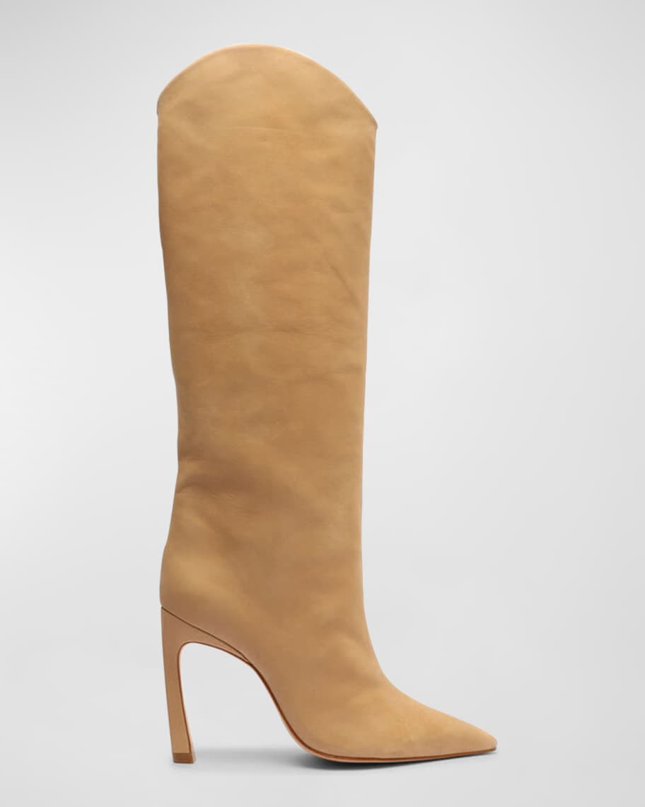Schutz Maryana Suede Knee Boots | Neiman Marcus
