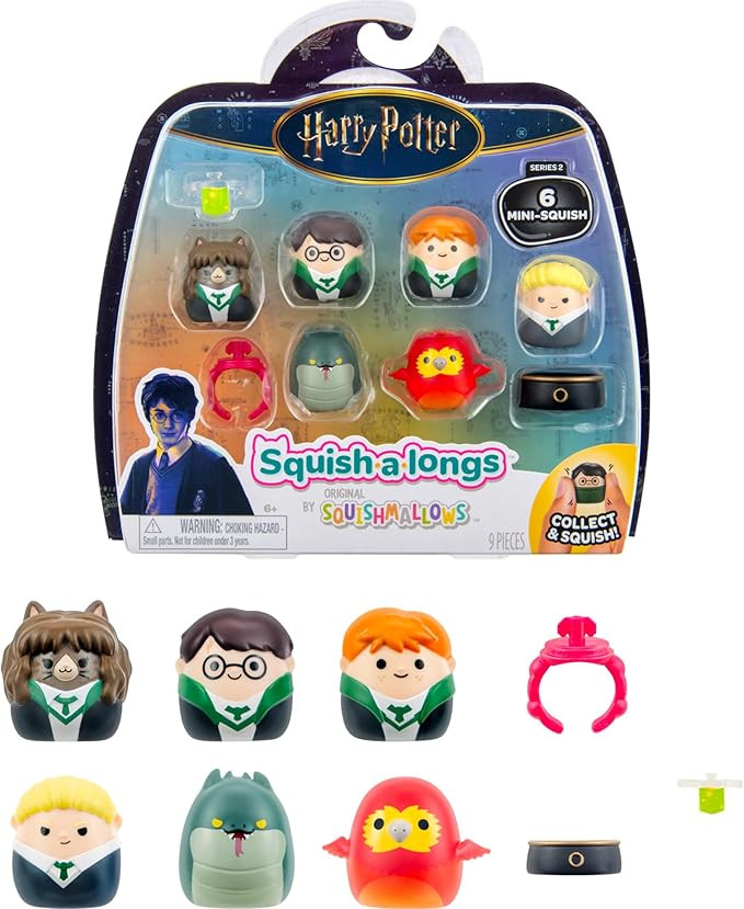 Squish-a-longs “Harry Potter” Mini-Squish + Accessory 6-Pack – Potion Making | Amazon (US)