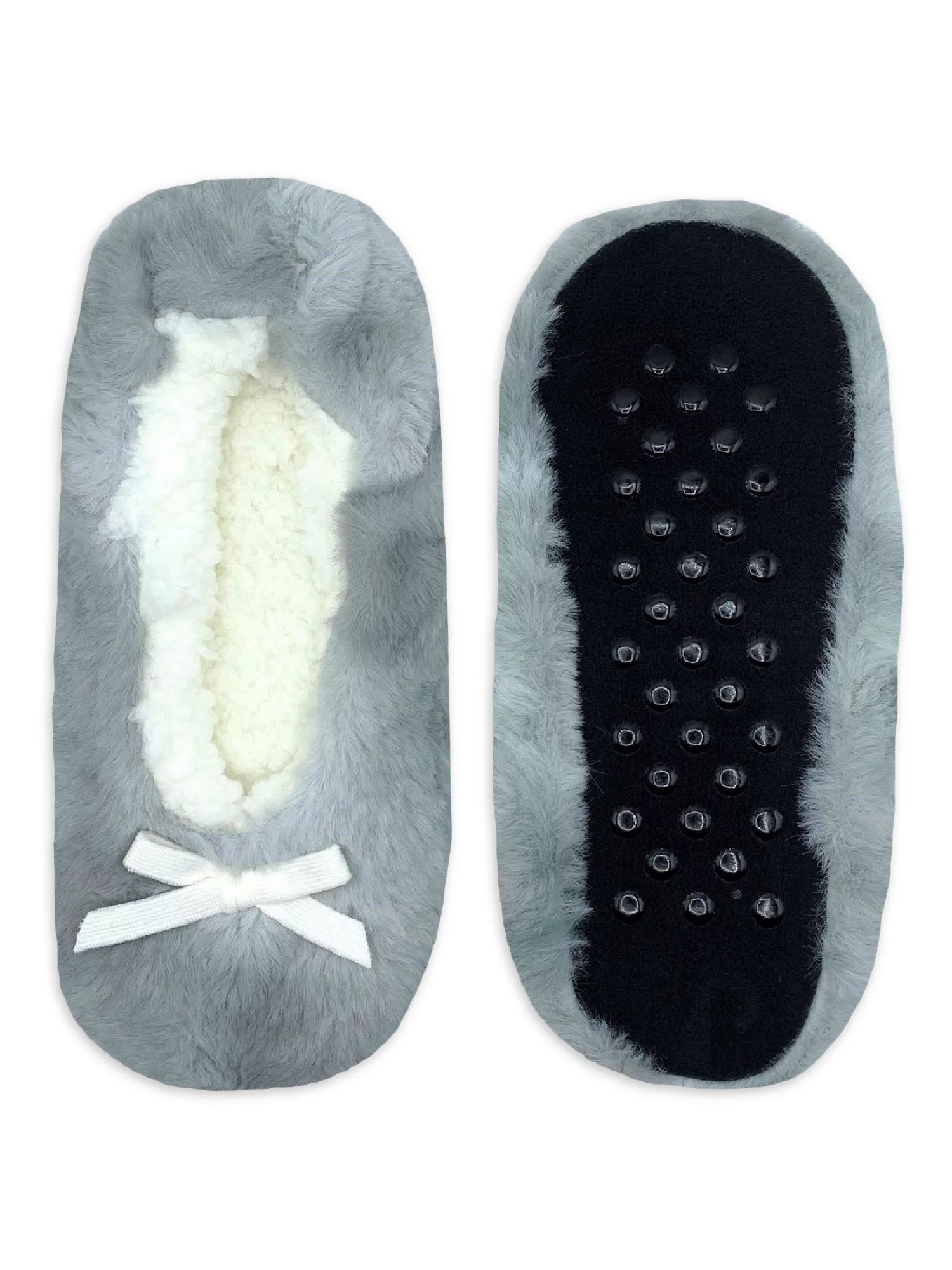 Fuzzy Babba Women's Slipper Socks, 1-Pack, One Size - Walmart.com | Walmart (US)