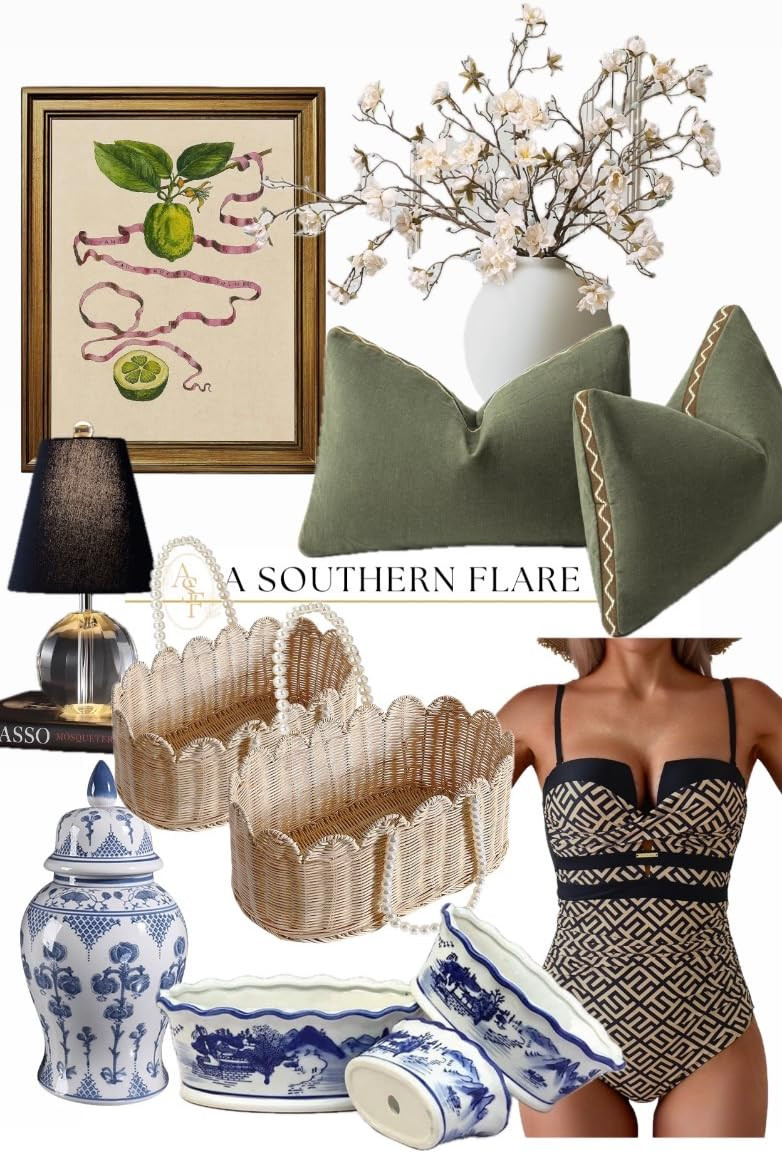 Home Decor Flower Pots and Planters – Intricate Pots with Floral Pattern for Indoor and Outdoor... | Amazon (US)