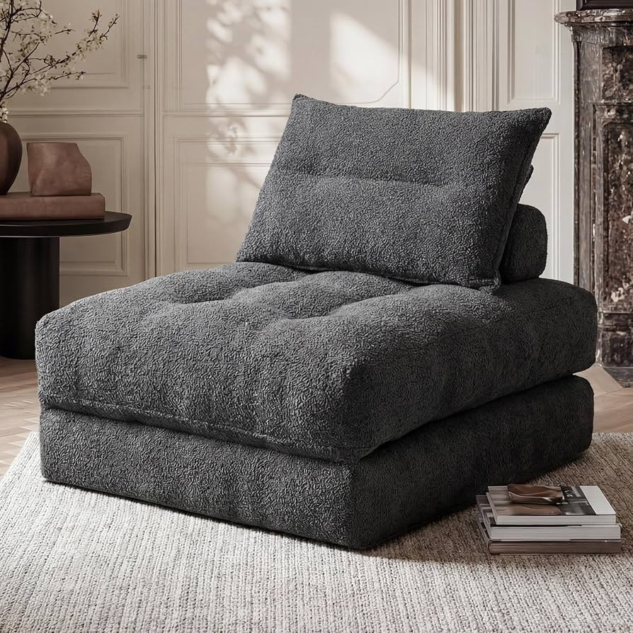 Sofá cama plegable, silla plegable con almohada, silla convertible para sala de estar/habitació... | Amazon (US)