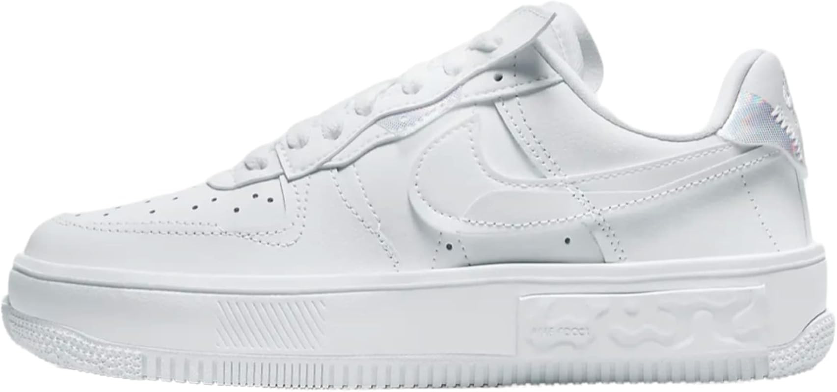 Nike Women's Air Force 1 Fontanka White/Summit White-Photon Dust (DA7024 101) | Amazon (US)