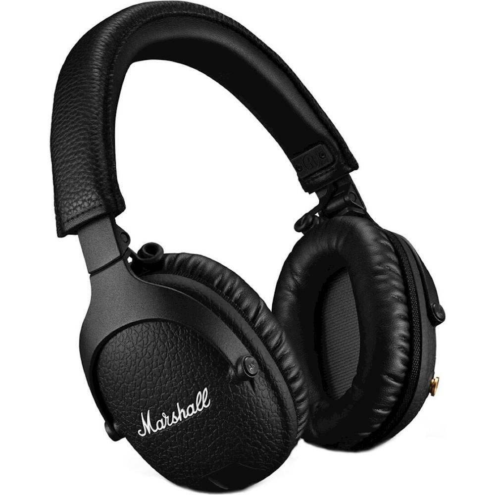 Marshall MONITOR II A.N.C. Wireless Noise Cancelling Over-the-Ear Headphones Black 1005228 - Best... | Best Buy U.S.