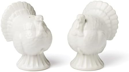 Lenox 898334 French Perle Carved Turkey Salt & Pepper Set | Amazon (US)