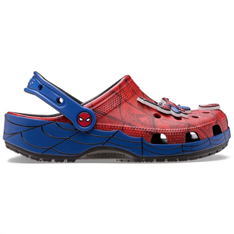 Crocs Kidsâ Spiderman Web Classic Clogs | Academy Sports + Outdoors