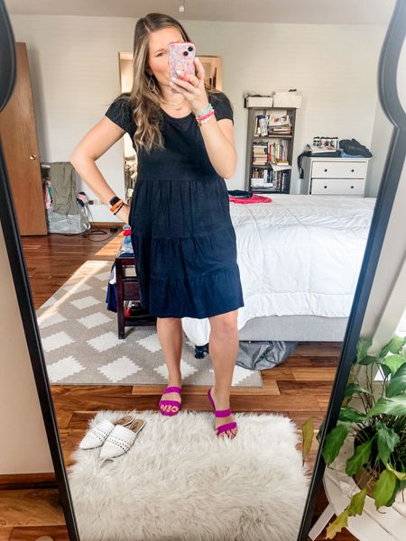 Catching up on last weeks outfits. These dresses are my favorite, non-expensive find to just grab in multiple colors each year! 

#LTKMidsize #LTKFindsUnder50 #LTKOver40