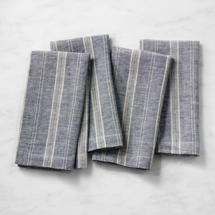 Provence Stripe Napkins, Set of 4 | Williams-Sonoma