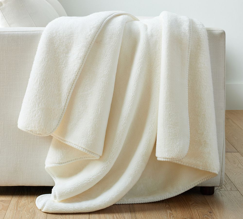Cozy Cloud Plush Throw | Pottery Barn (US)