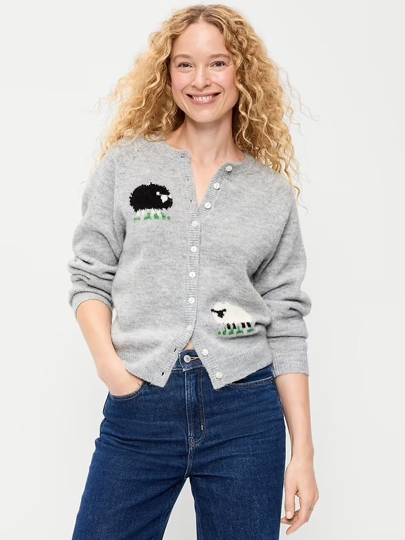 How cute is this old navy sweater?

#LTKmomlife #LTKWorkwear #LTKOver40