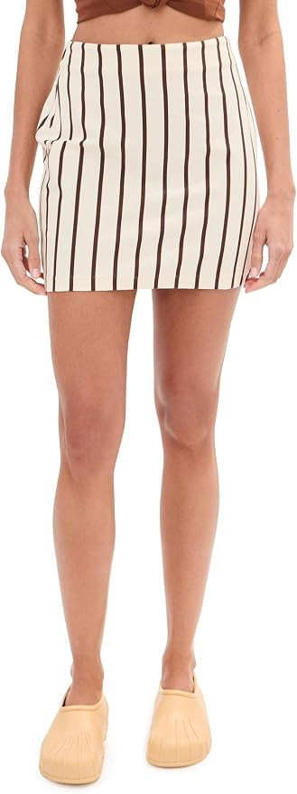 LE BOP Women's Brie Striped Skirt | Amazon (US)
