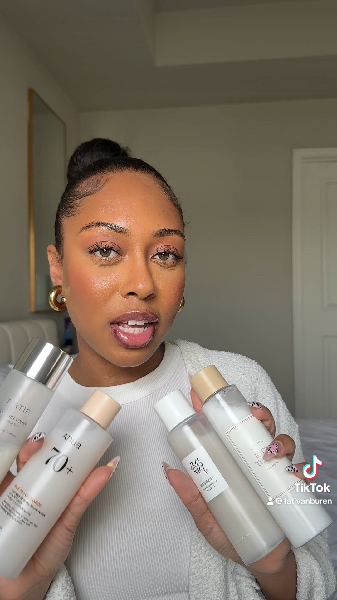 My favorite Korean skincare milky toners.

Great for dry skin, dark spots & hyperpigmentation 

USE MY CODE TATISLIFE10 at yesstyle to save $$$