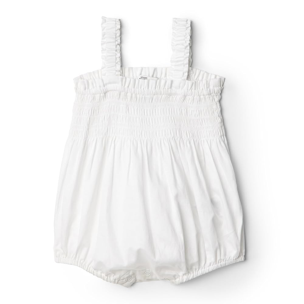 Amazon Essentials x Sofia Grainge Baby Girls' Woven Sleeveless Romper | Amazon (US)