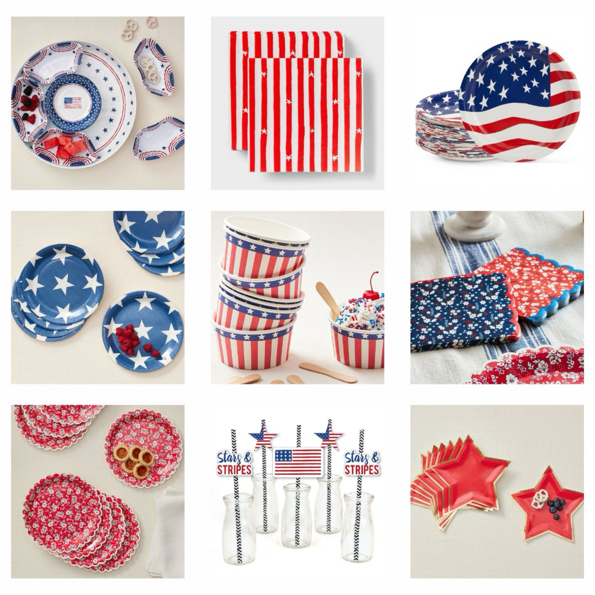 The all American hosting essentials for your grill out!