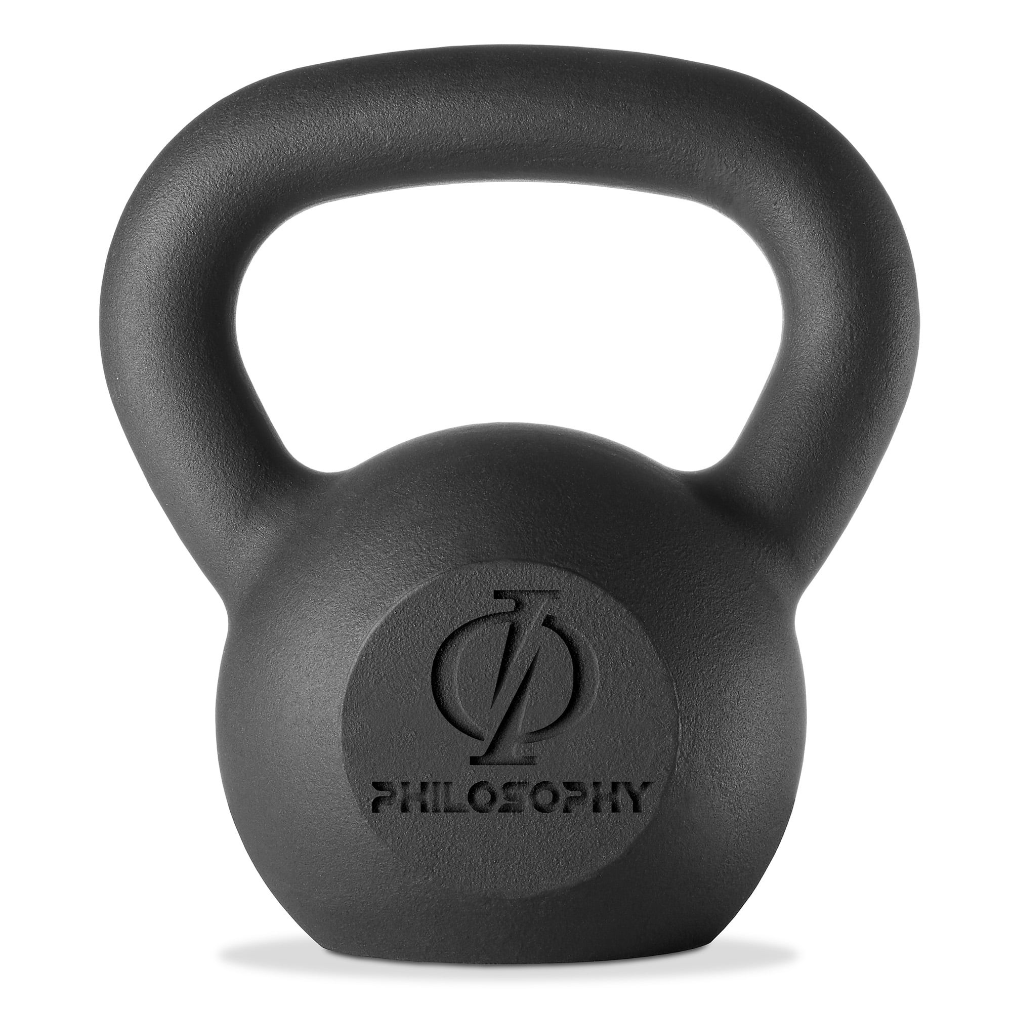 Philosophy Gym Cast Iron Kettlebell Weight, 10 lbs - Walmart.com | Walmart (US)