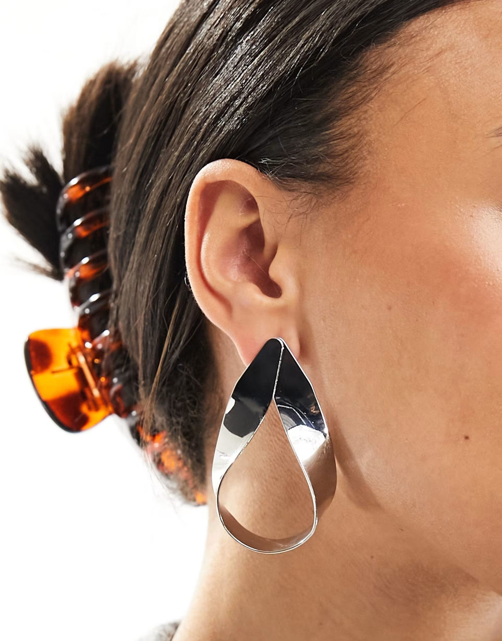 ALDO statement stud earrings in silver | ASOS (Global)