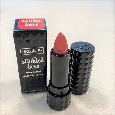 Kat Von D Studded Kiss Creme Lipstick~ Double Dare ~NIB~0.12 Oz~Full~Authentic | eBay US