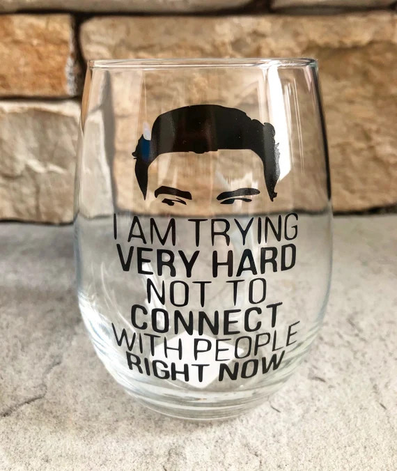 I am trying very hard not to connect with people right now | Etsy | Etsy (US)