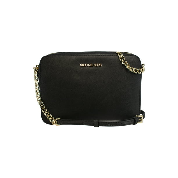 Michael Kors Women’s Jet Set Large Leather Crossbody Handbag, 35F8STTC9L - Walmart.com | Walmart (US)