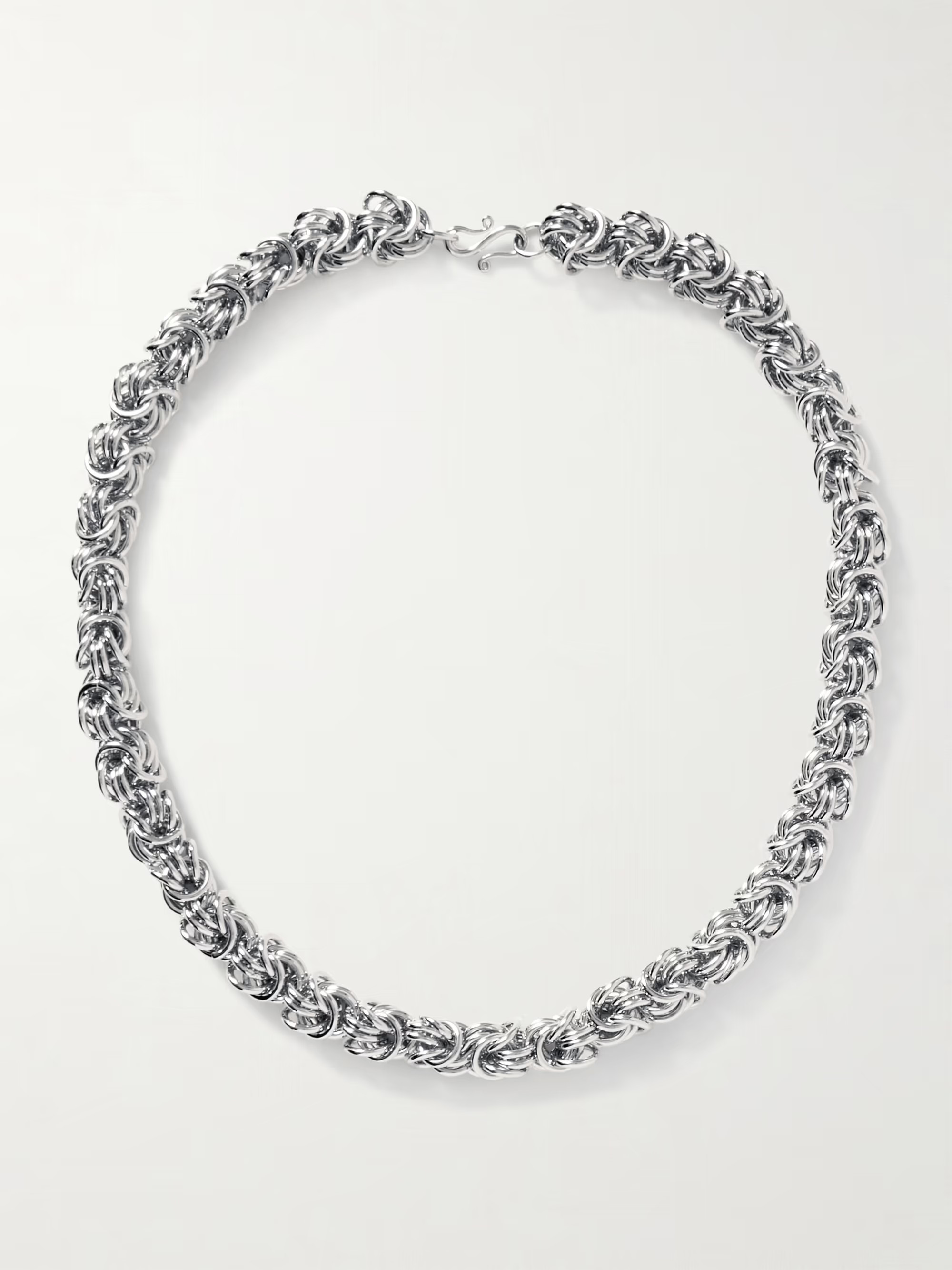 The Flora silver-plated necklace | NET-A-PORTER (US)