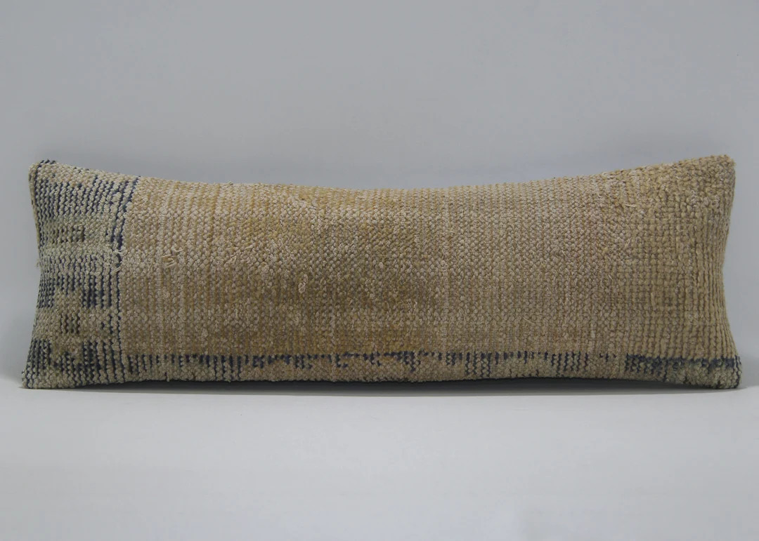 Boho lumbar pillow , long pillow , bed pillow , decorative pillow , rug pillow , anatolian pillow... | Etsy (US)