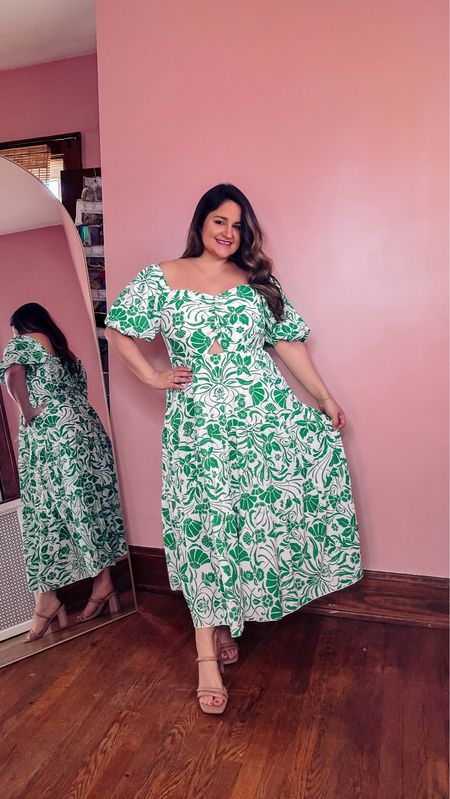Spring dress with fun prints! 🍀🌸💜

This Amazon dress would be so cute for Mother’s Day brunch, Easter dress, or wedding shower dress!

I sized up one (xl),  they do have stretch! This floral  dress is lined.

Curvy
Midsize
Maxi dress 
Vacation dress
Green and white dress
Floral dress
Dresses with sleeves
Easter dress
Spring dress

#LTKmidsize #LTKtravel #LTKSeasonal