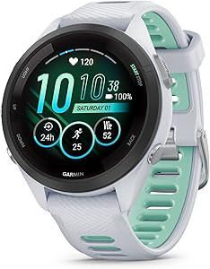 Garmin Forerunner 265S Running Smartwatch, Colorful AMOLED Display, Training Metrics and Recovery... | Amazon (US)