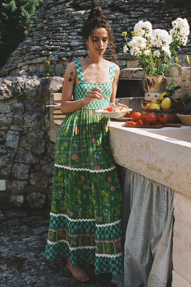 Flora Strappy Maxi Dress | Spell Designs (USA)