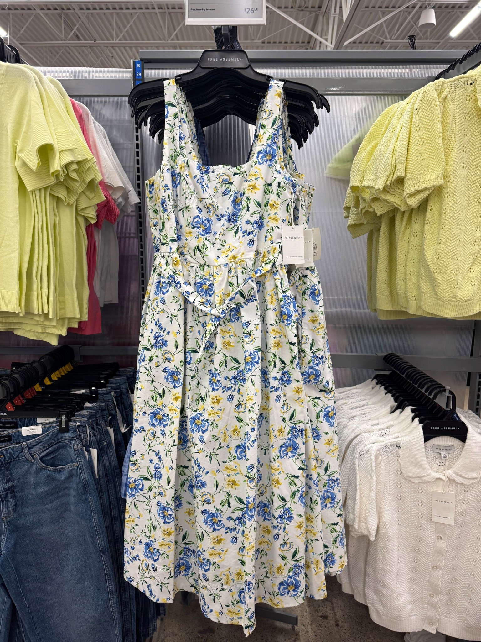 Walmart Free Assembly Women’s and Women's Plus Sleeveless Belted Cotton Midi Dress, Sizes XS-4X / spring fashion / workwear / work outfit 

#LTKootd #LTKWorkwear #LTKOver40